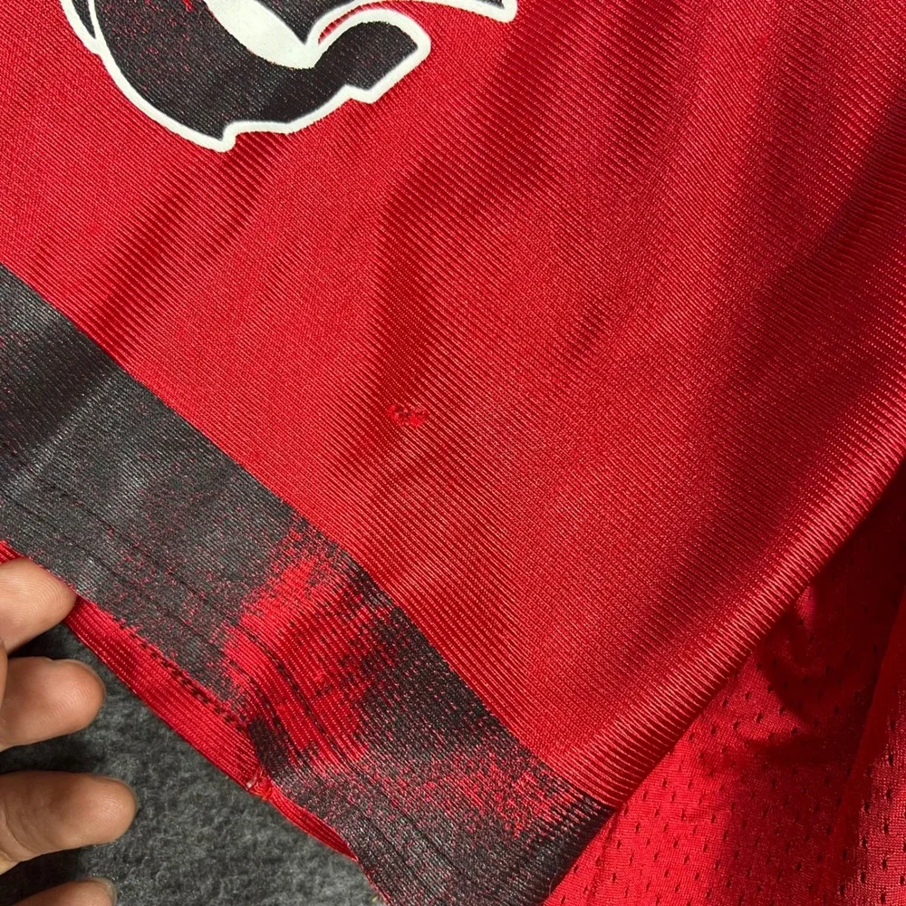 Adidas Keyshawn Johnson Buccaneers Jersey Mens XL Red NFL Football 19 Shirt